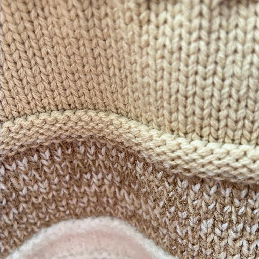 Liz Claiborne Women's Striped Sweater - Brown, Cream, and White - Picture 6 of 8